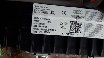 фото thumb №6, A6 c7 4g подушка подушка безопасности пассажира 4g8880204d a7 4g