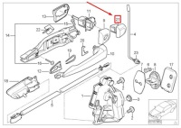 Купити Bmw 3 e46 накладка механізму дверей передніх лівих rhd 51218216119 8216119, фото thumb