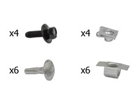 фото thumb №1, Citroen c5 rd td 2008- набор клипсы защита 692254