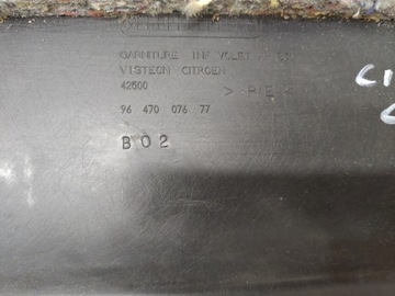 фото thumb №9, Оббивка захист + верх кришки багажника citroen c4 i 04-08 купе 3двері