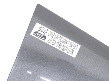 фото thumb №14, Крило правий перед переднє vw tiguan i 5n рестайлінг сірий ld7r