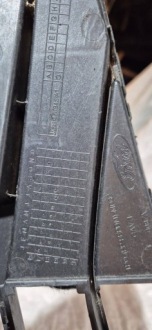 Решітка середня бампера передній ford focus mk4 18- Зі Шроту, фото thumb