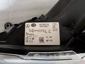 фото thumb №14, Mercedes benz w447/w448 v-class/vito фары + света задние набор