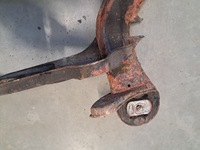 фото thumb №12, Колиска балка підрамник зад mercedes w201 190 2013508208