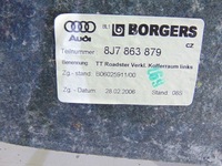 фото thumb №7, Обшивка багажника лівий задня tt 8j cabrio 8j7863879