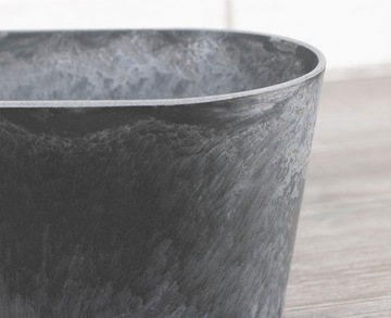 ЦВЕТОЧНЫЙ ГОРШОК MANE имитация камня 24x14см