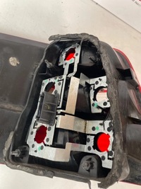 фото thumb №10, Стекло фары лампа задняя задняя правая mercedes ml w164 lift