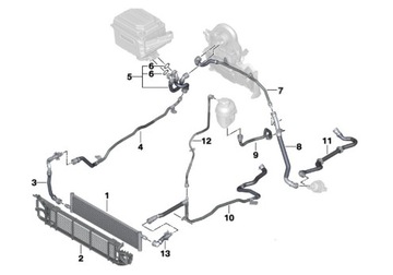 фото thumb №10, Bmw x5 g05 x6 g06 x7 g07 шланг шланг трубка воды охлаждение акумулятора 48v
