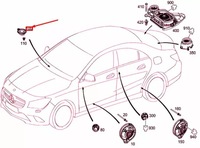 фото thumb №8, Mercedes-benz cla c117 прибор панель громкоговоритель a1728200702