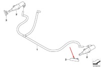 фото thumb №6, Bmw 3 e90 ліва захист розпилювача фара 61678031307 8031307 2008