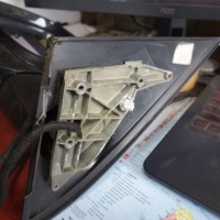 Дзеркало ліва vw volkswagen touareg 7l lc9x чорний європа 8 pin в Україні, фото thumb