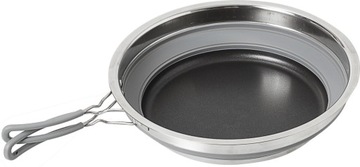GARNKI TURYSTYCZNE SKŁADANE SILIKON BRUNNER VOLCANO PASTA AL VOLO 24 cm