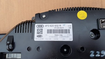 фото thumb №13, Спидометр цветной acc приборы европа audi a6 c6 рестайлинг бензин - 4f0920932r