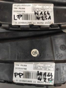 фото thumb №8, Mercedes w164 w221 w251 gl ml подушка безопасности подушка сиденья правая оригинал