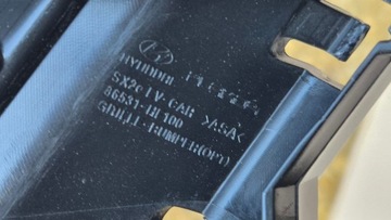 фото thumb №16, Решётка заглушка бампера перед hyundai kona ii ev 23- n-line оригинальный номер 86531-hf100