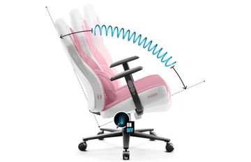 Розовое кресло DIABLO CHAIRS X-Gamer 2.0 (L)