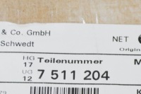 Bmw 3 e46 пабтрубок  расширительный радиатора воды 316ci бензин 7511204 оригинальный с Разборки, фото thumb