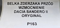 фото thumb №6, Балка бампера перед усилитель dacia sandero ii