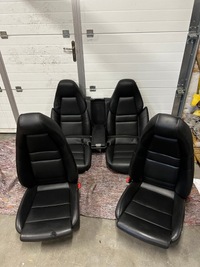 фото thumb №1, Обивка сиденья заднее сиденье кожа подушка безопасности isofix eu porsche panamera 970 i lift