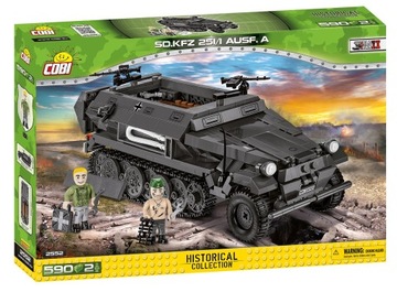COBI 2552 БРОНИРОВАННЫЙ ТРАНСПОРТ SD.KFZ.251