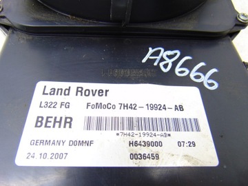 фото thumb №7, Вентилятор повітродувка зад range rover iii l322 7h42-19924-ab 8369561