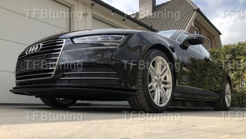 фото thumb №6, Спойлер накладка бампера перед audi a7 4g 2014-2017 tfb тюнинг