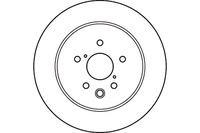 фото thumb №1, Trw гальмівні диски гальмівні 2szt lexus задня gs is 05-