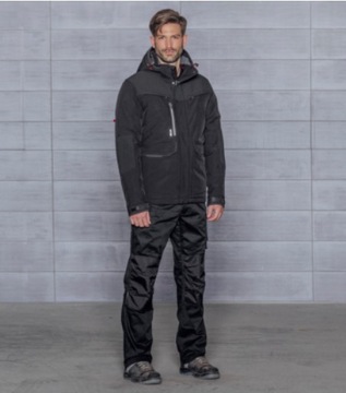 ЗИМНЯЯ КУРТКА SOFTSHELL WURTH STRETCH X ЧЕРНАЯ 3XL