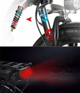 Складной электрический велосипед 350 Вт 10 Ач 20 дюймов E-bike PL
