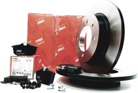 фото thumb №1, Trw гальмівні диски + гальмівні колодки задня mitsubishi space star 260mm