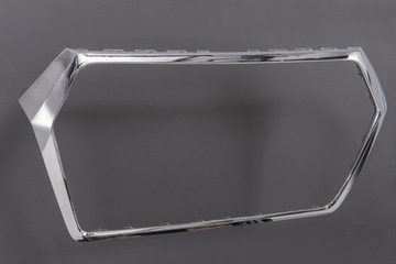 фото thumb №8, Audi q7 sq7 15-20 передний фейслифтинг хромированная рамка решётка 4m0853651f