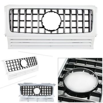 фото thumb №12, Решітка решітка радіатора mercedes g-klasa w463 1990-2018 panamericana amg gt хром