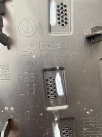 фото thumb №10, Bmw x6m f96 m-power молдинг захист крила лівий перед