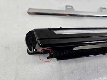 фото thumb №9, Левая планка хром led решётка решётка vw golf viii 8 5h0 5h0941653c