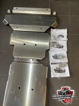 фото thumb №8, Защита pod двигатель защитные накладки двигателя алюминий nissan navara d23 np300