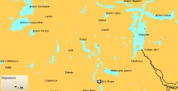 Карта Navionics+ Regular NAEU081R на карте mSD