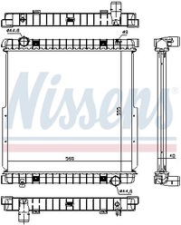 фото thumb №14, Радиаторов двигателя nissens nis 63333