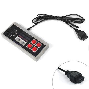 IRIS Pad для консоли Pegasus, ретро-телевизоров, клонов NES с турбо-9-контактным разъемом