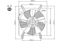 фото thumb №1, Nissens 85048 вентилятор, охлаждение двигателя