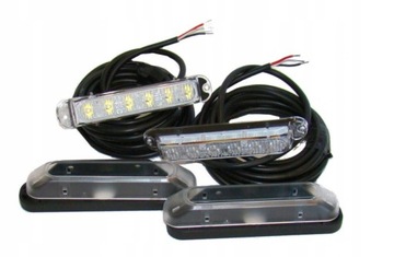 СВЕТОДИОДНЫЕ ДНЕВНЫЕ ХОДОВЫЕ ОГНИ DRL 4 LED