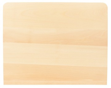 STOLNICA DESKA DREWNIANA DO KROJENIA Z RANTEM BUKOWA 47x37 CM SOLIDNA