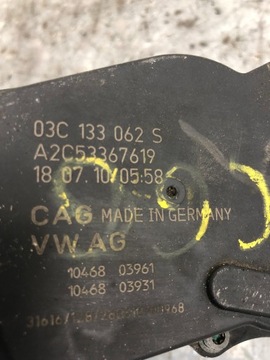 фото thumb №6, Дроссельная заслонка 1.4 cgg vw skoda audi 03c133062s