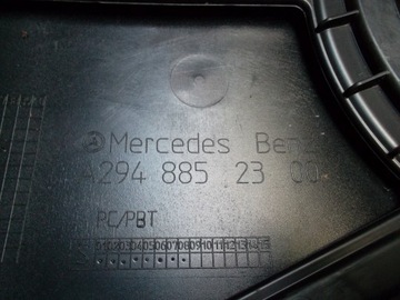 фото thumb №10, Mercedes eqe suv 294 w294 решітка решітка радіатора камера каркас чорний a2948852300
