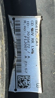 фото thumb №6, Спойлер задній kia xceed дифузор накладка-спойлер задня x-ceed