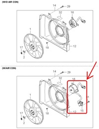 фото thumb №6, Двигатель вентилятора радиатора kia picanto 2004-2007