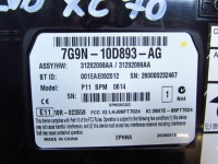 Volvo s80 ii v70 iii xc 07-16 модуль блок керування bluetooth 7g9n-10d893-ag в Україні, фото thumb