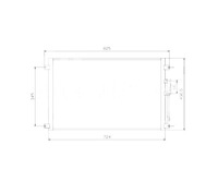 фото thumb №1, Радіатор кондиціонера chrysler voyager 01-