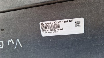 фото thumb №8, Vw golf 7 vii варіант рестайлінг 370 бампер зад задній 5g9807421m
