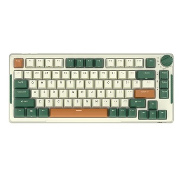 RKH81 МЕХАНИЧЕСКАЯ КЛАВИАТУРА, 80 % Sky Cyan, ГОРЯЧАЯ ЗАМЕНА, 2,4G, беспроводная связь Bluetooth