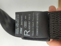 фото thumb №5, Pas безопасности правые перед доводчик audi a6 c7